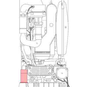 0020195484 - VAILLANT - EcoFIT VU - EcoFIT Pure 412 VU 126/6-3 OV - Siphon
